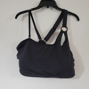 Time.and Tru black High waist infinity Bikini plus bottom sz 3x 24w-26w.